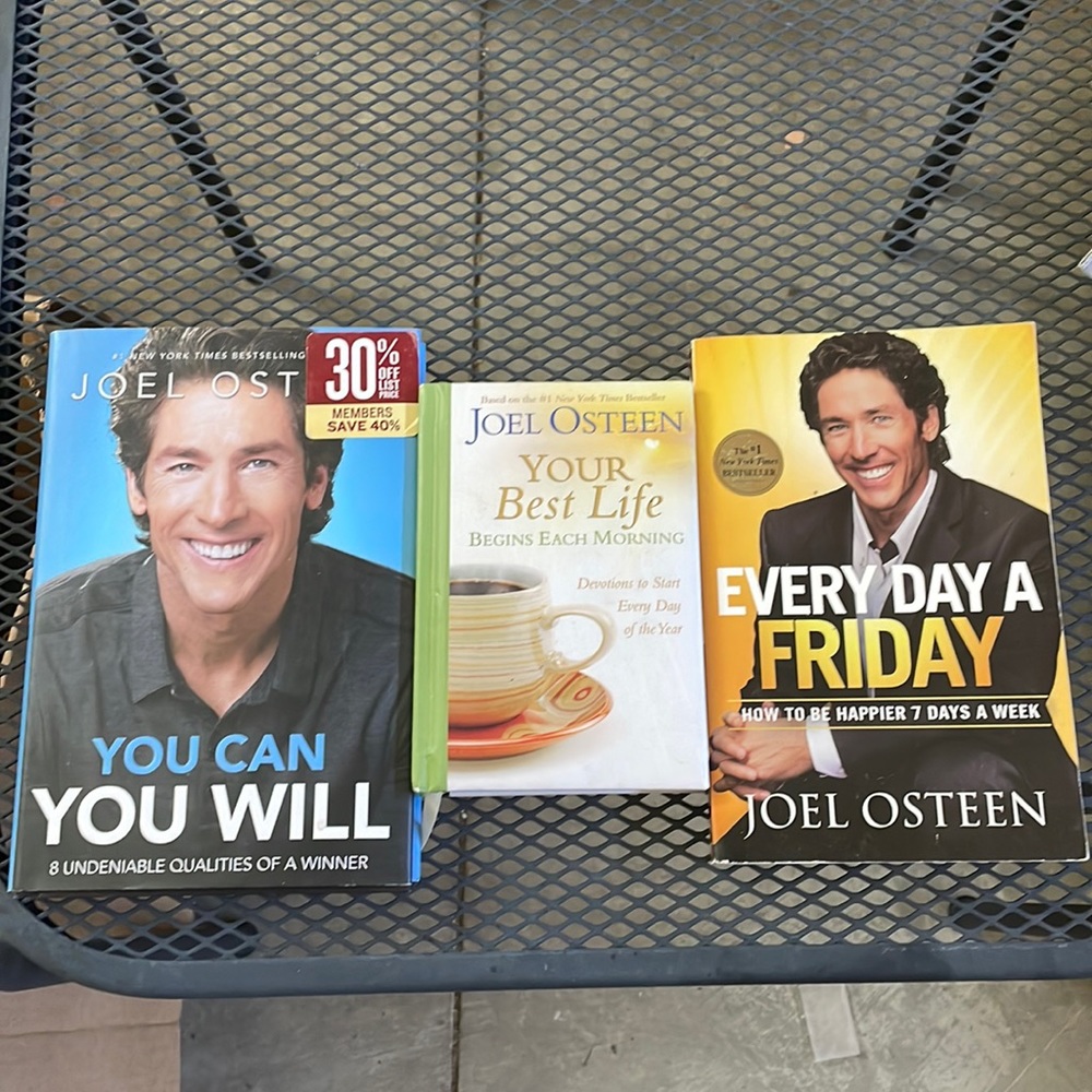 Joel Osteen Book Bundle